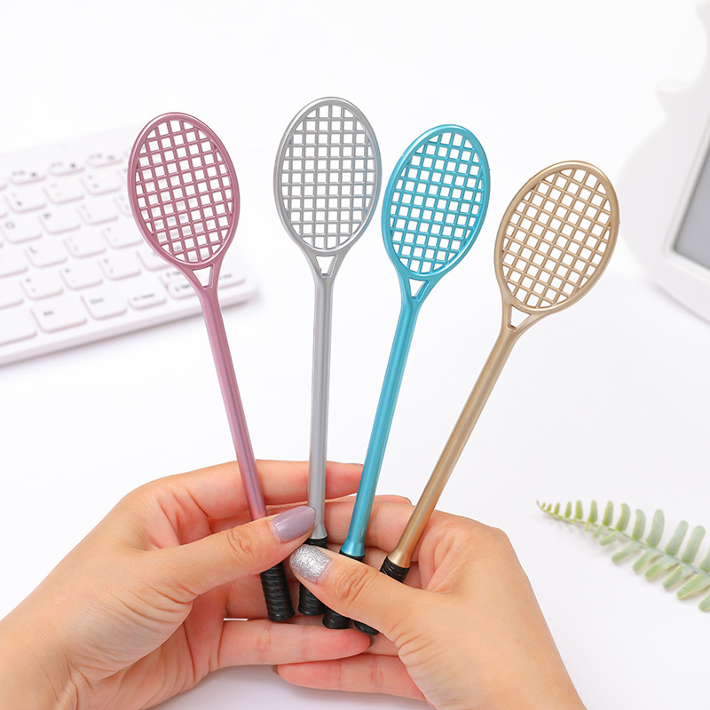 Bút mực ngòi 0.5mm hình cây vợt cầu lông sáng tạo độc đáo