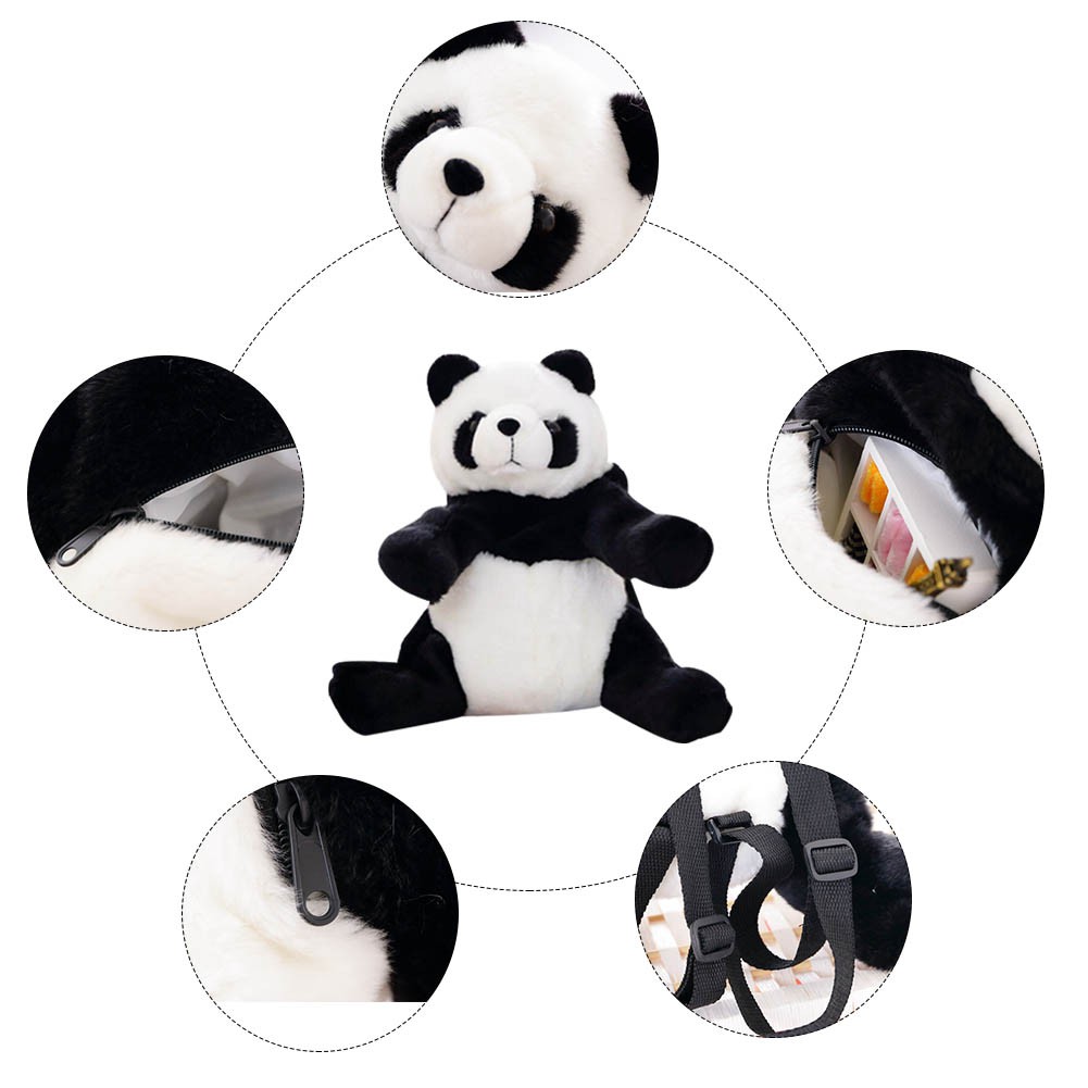 Ba lô đeo vai hình gấu trúc đáng yêu