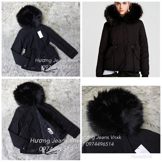 Parka Zara dư xịn ^^