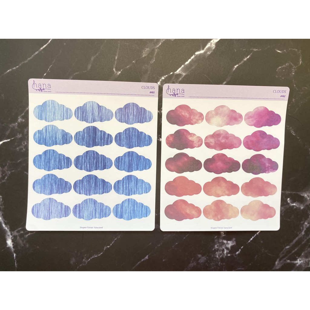 [Clouds] Sticker decal trang trí đám mây _ #hana.land