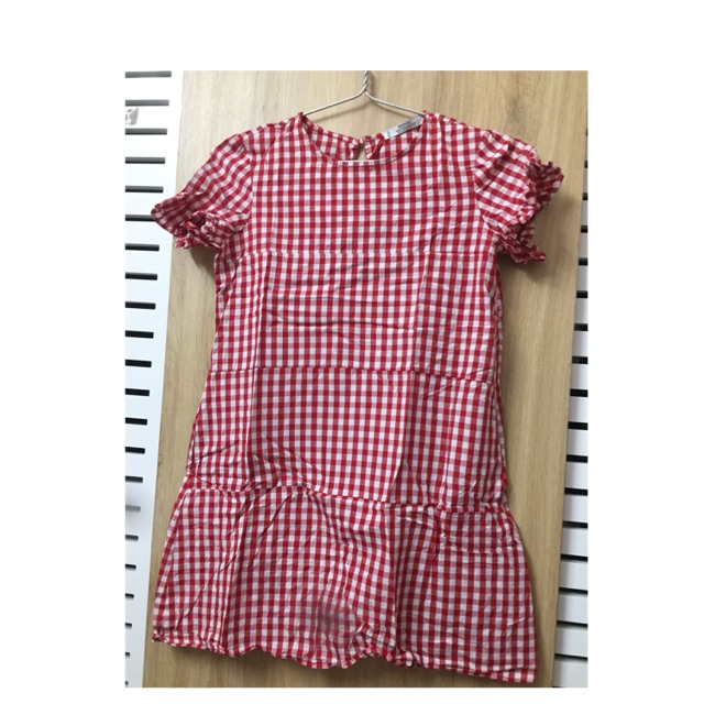 (Hàng use) váy kẻ fsize