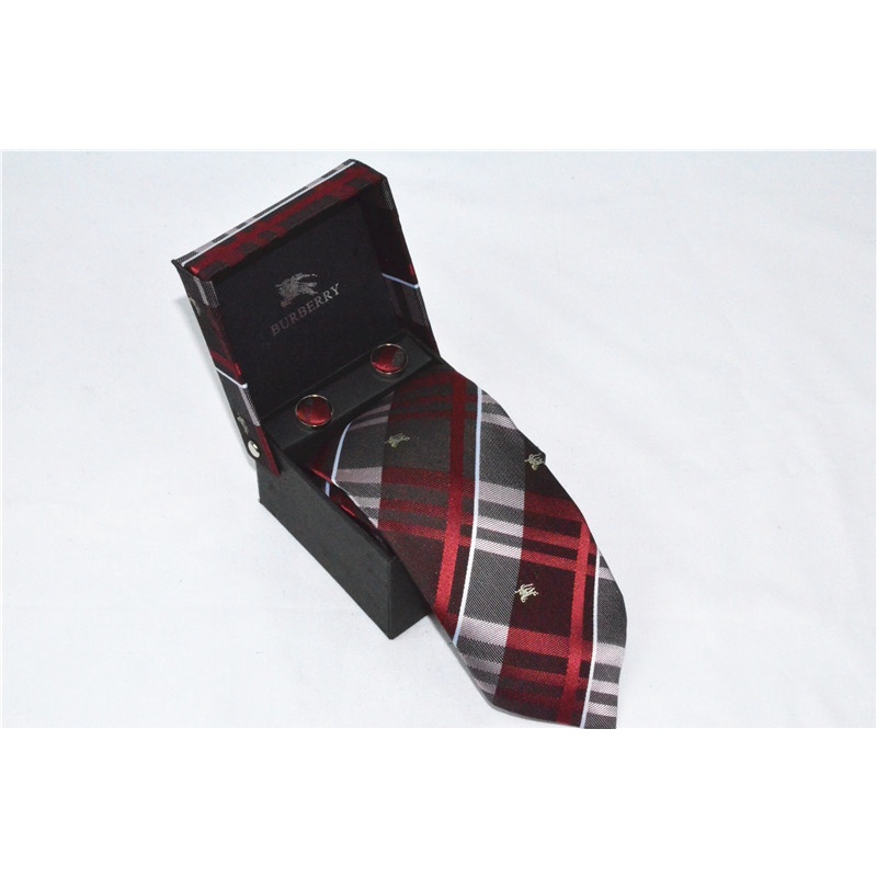 Cà Vạt Burberry Dáng Ôm Thời Trang Cao Cấp Dành Cho Chú Rể
