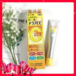 Serum vitamin c rohto melano cc hỗ trợ giảm thâm mụn cc melano