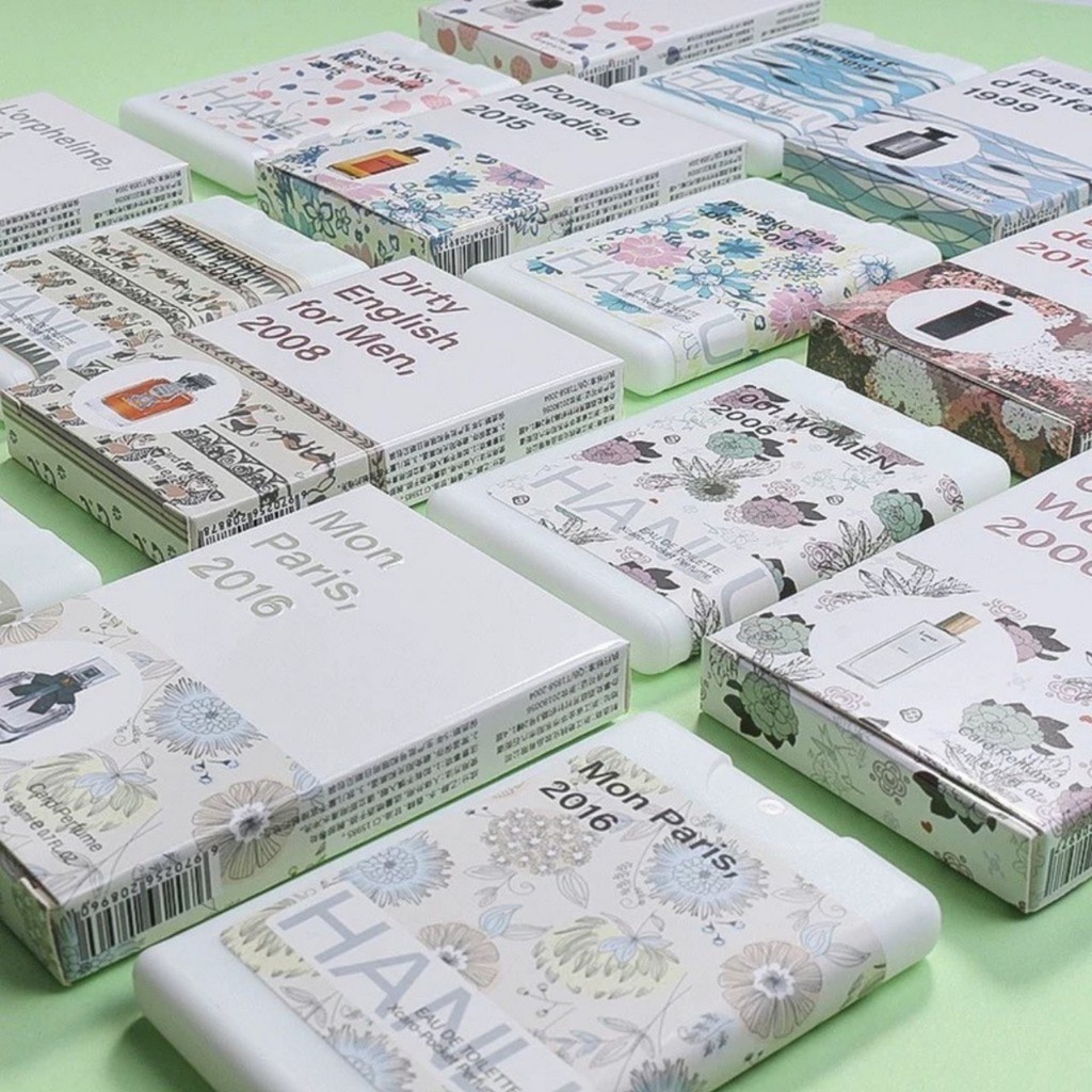 HANLU – Nước hoa hoa bỏ túi Card Perfume mini 20ml Mon Paris Black Opium Mountain water Woman | BigBuy360 - bigbuy360.vn