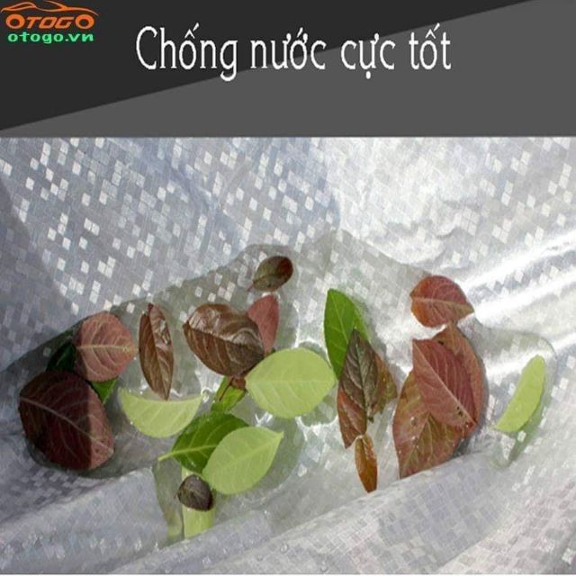 BẠT PHỦ Ô TÔ TRÁNG BẠC CAO CẤP  4 chỗ 7 CHỖ( có khóa kéo)