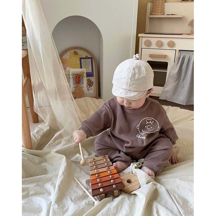 Đồ bộ quần áo dài tay cho bé siêu dễ thương AM791 TTR127