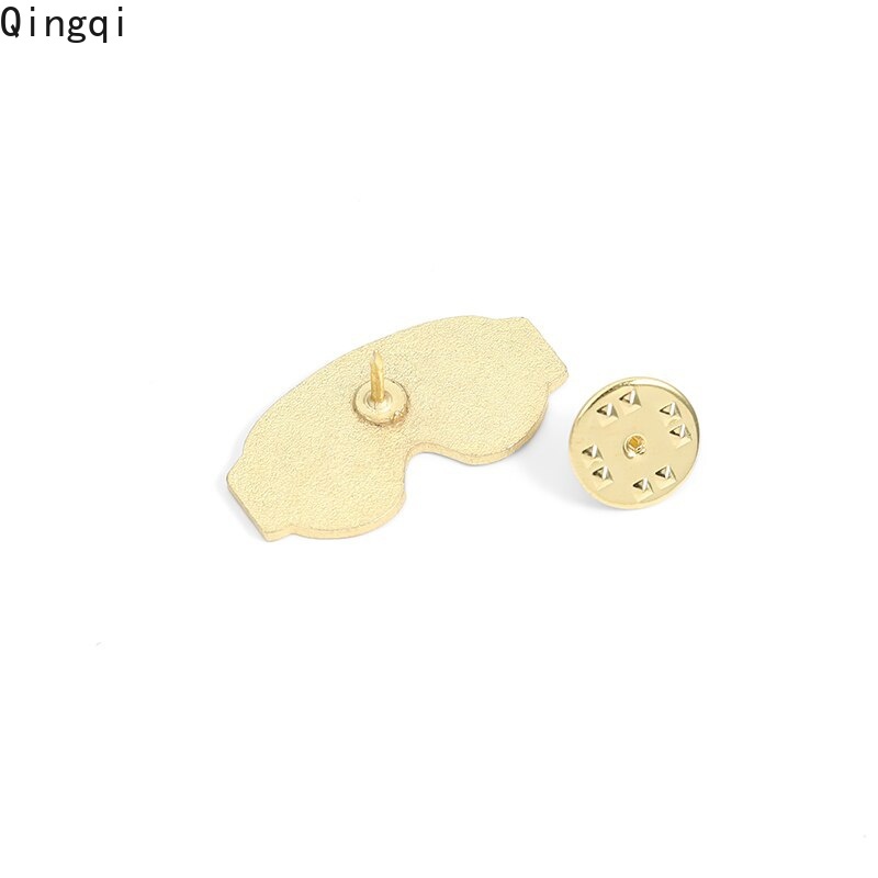 Ghim cài áo trang trí MISS ZOE hình kính viễn vọng phiêu lưu lên núi