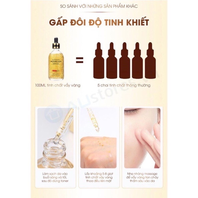 Serum vàng 24k chính hãng xuất sứ Úc