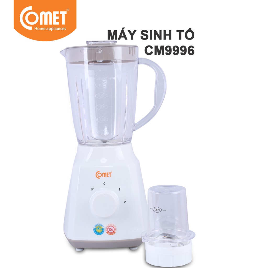 [Mã ELHA22 giảm 6% đơn 300K] Máy Xay Sinh Tố COMET - CM9996