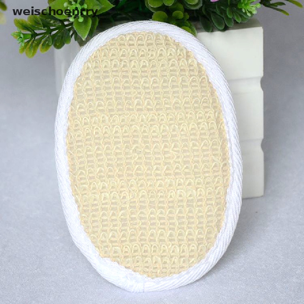 Găng Tay Xơ Mướp Tự Nhiên Tẩy Tế Bào Chết Làm Sạch Da Mặt WEIS