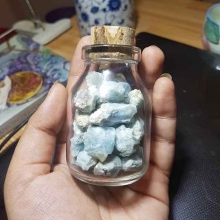 Đá Aquamarine thô