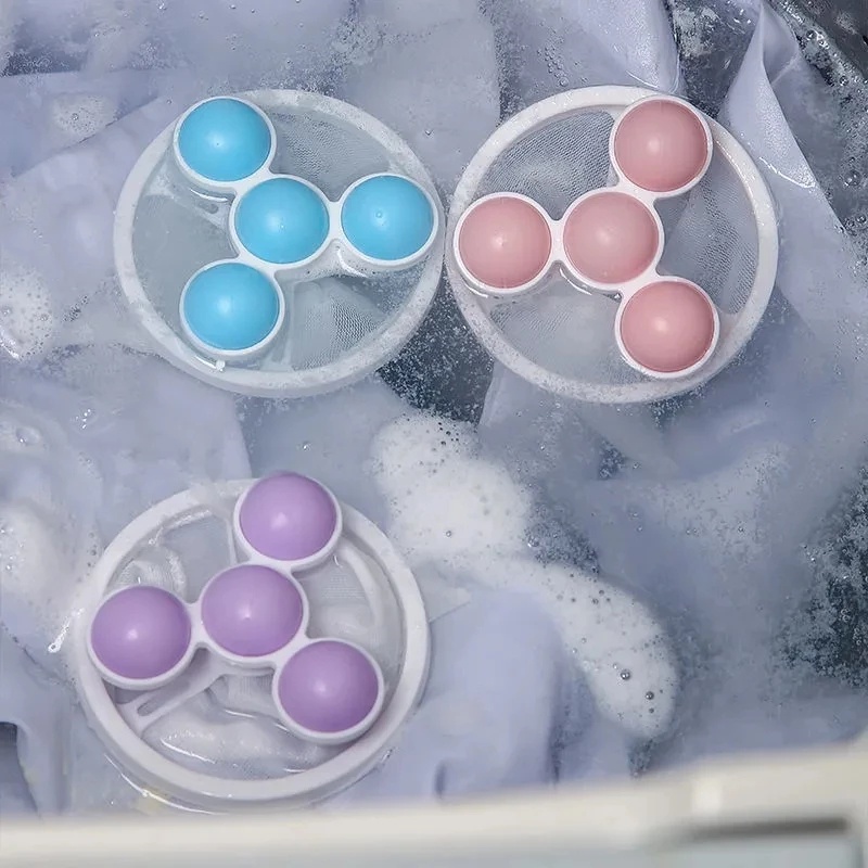 Túi Lưới Lọc Loại Bỏ Tóc Và Bụi Bẩn Có Thể Tái Sử Dụng Cho Máy Giặt