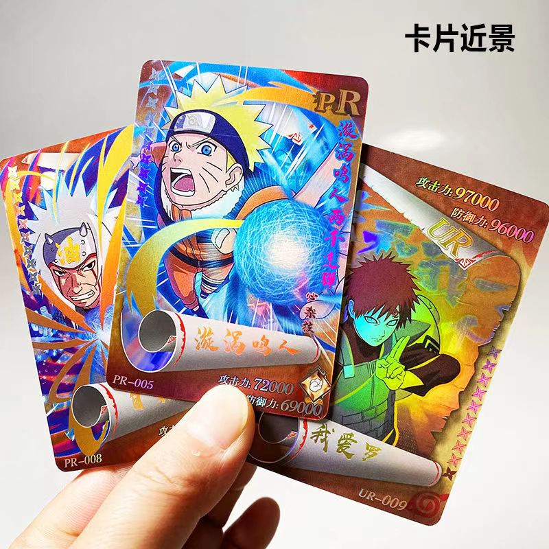 Bộ Thẻ Sưu Tập Nhân Vật Anime Naruto Dành Cho Trẻ