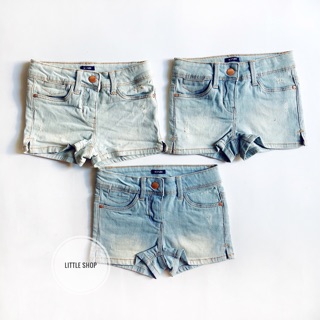 Quần short jean bé gái Kiabi