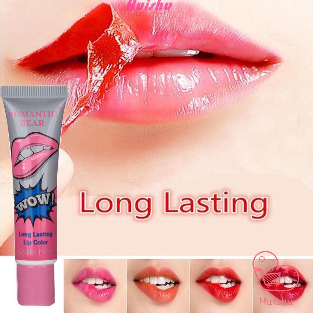 [Hàng mới về] Son kem 6 màu tùy chọn nuôi dưỡng giữ ẩm môi sành điệu