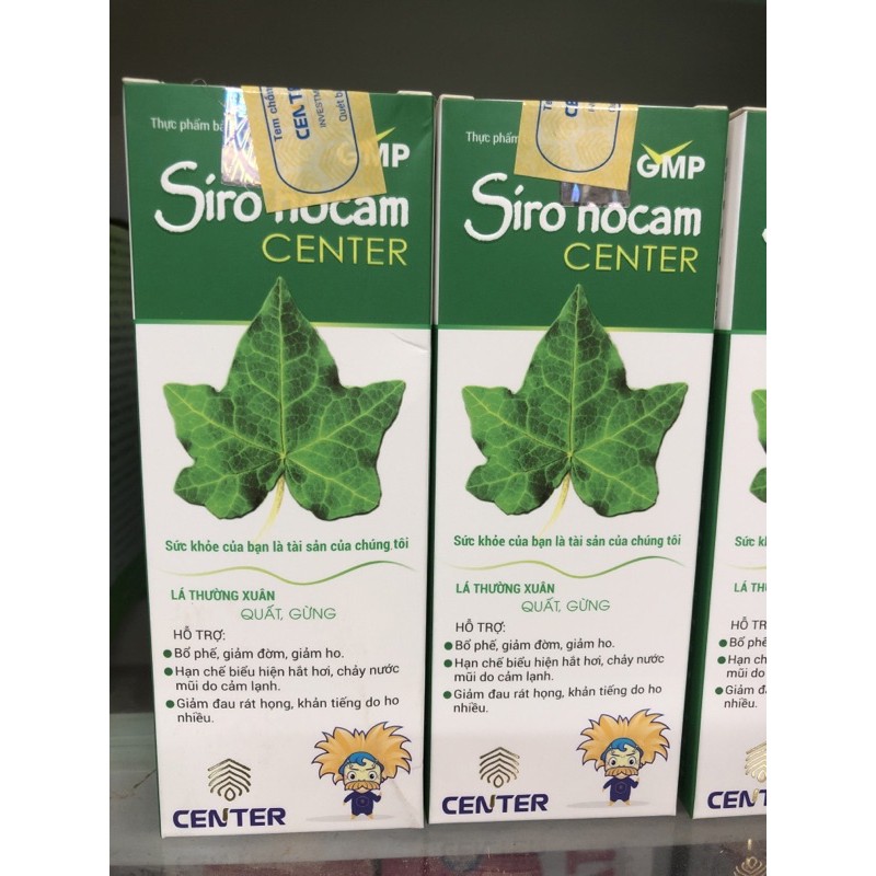 siro ho cảm center