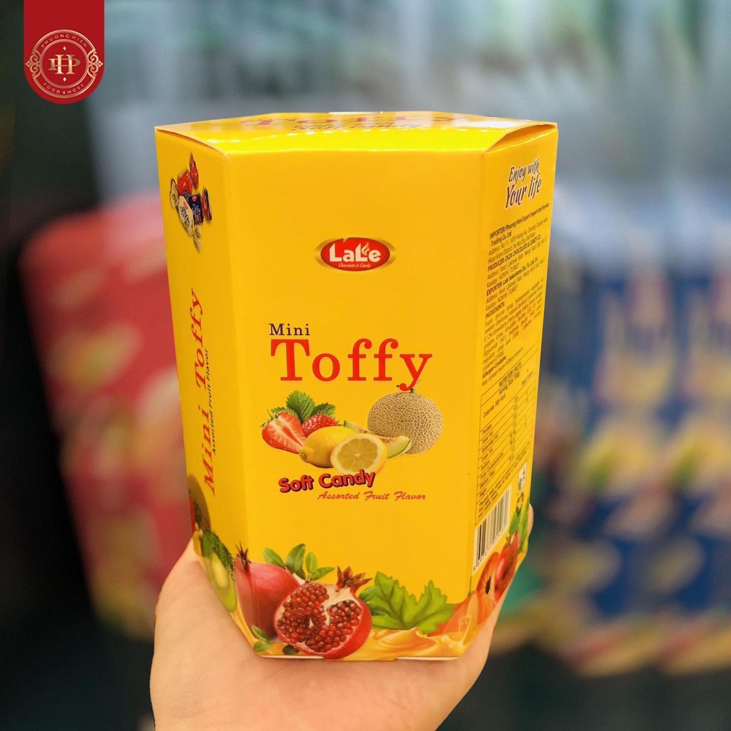 Kẹo mềm hương trái cây Mini Toffy hiệu Lale 100 hộp giấy