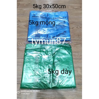 1kg túi nilon 2 quai xách đủ size