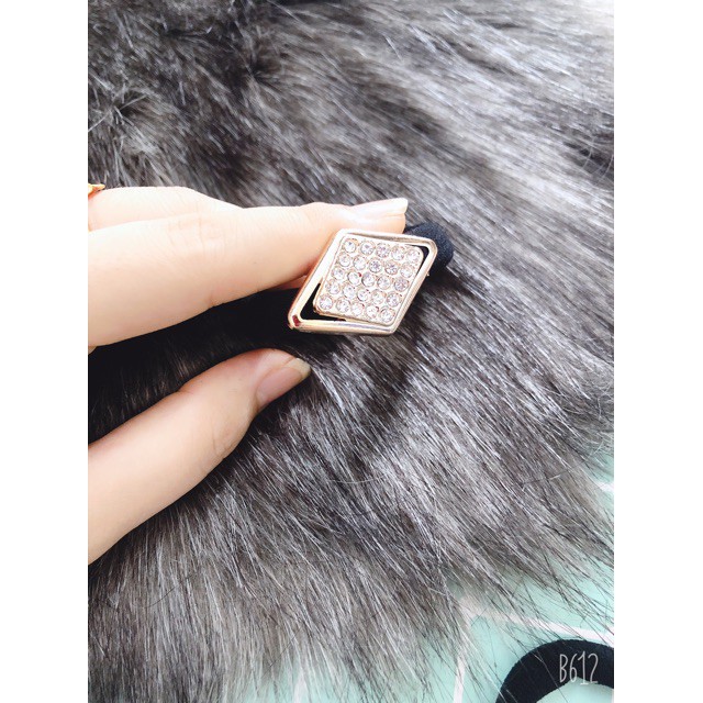 Dây buộc tóc mặt đá to đẳng cấp siêu đẹp !