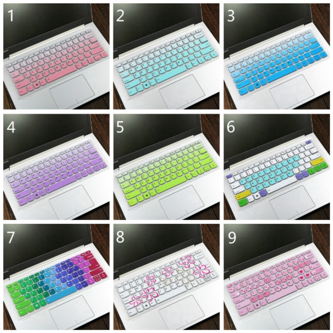 Miếng Dán Bàn Phím Silicon Siêu Mỏng Cho Máy Tính 14inch Lenovo Ideapad V530S-141200-B V330 120s 320s