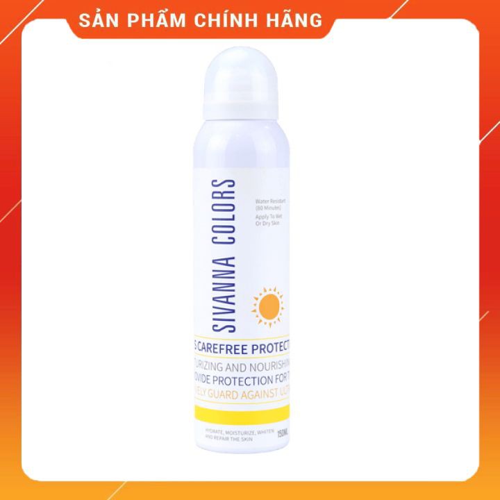 Xịt Chống Nắng Sivanna Colors 150ml