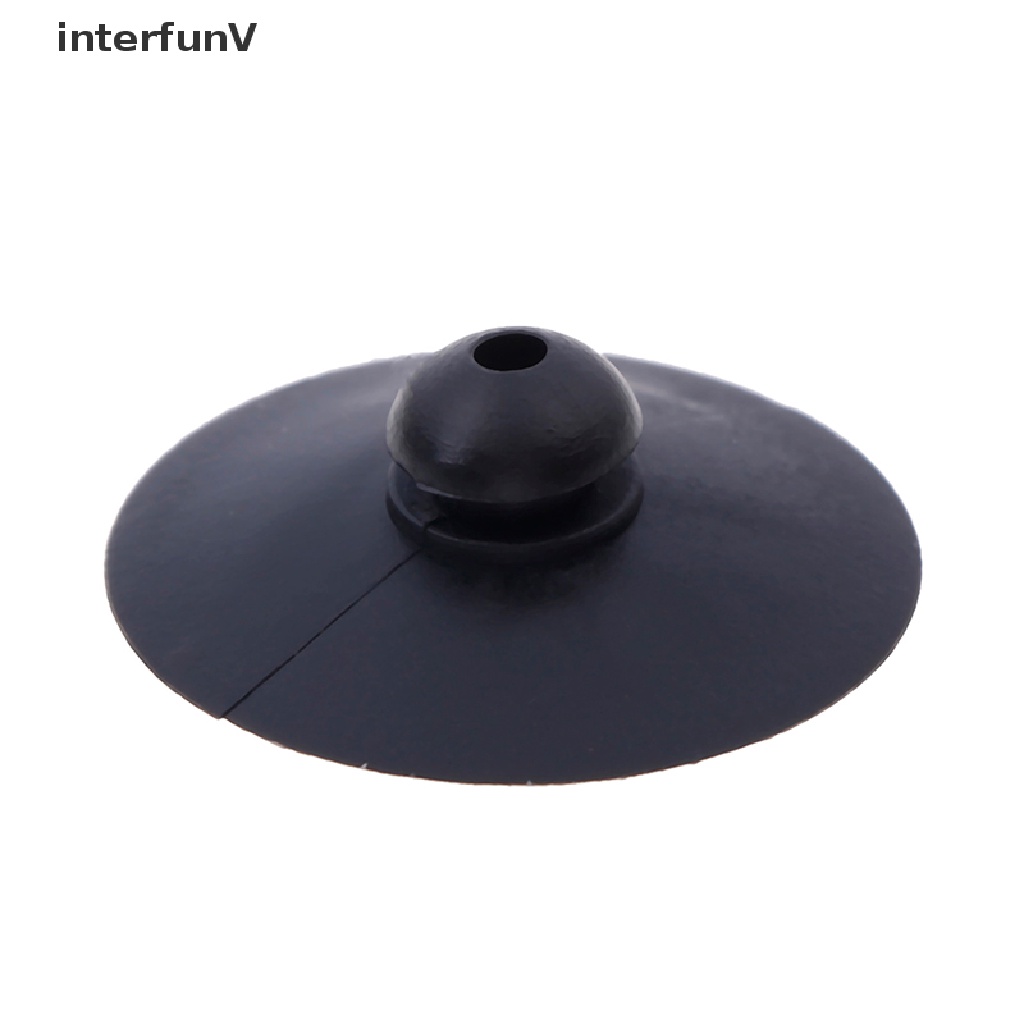 Set 10 Kẹp Giữ Bể Cá Bằng Silicon Mềm Màu Đen Có Giác Hút