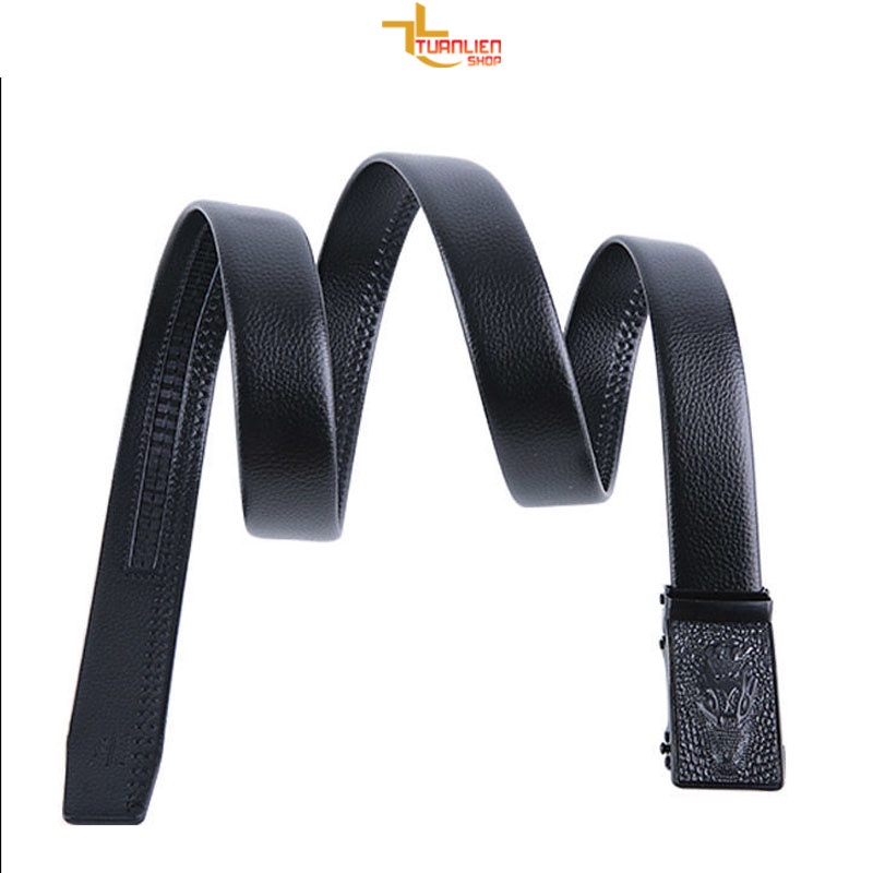 Thắt lưng nam cao cấp khóa tự động kiểu dáng thời trang dây lưng nam phong cách hàn quốc dây nịt da TL2V