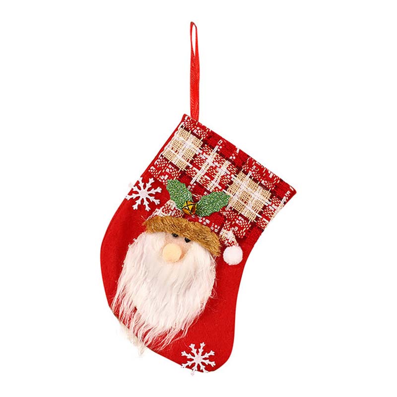 Túi đựng kẹo hình ông già Noel/người tuyết/người tuyết/tuần lộc