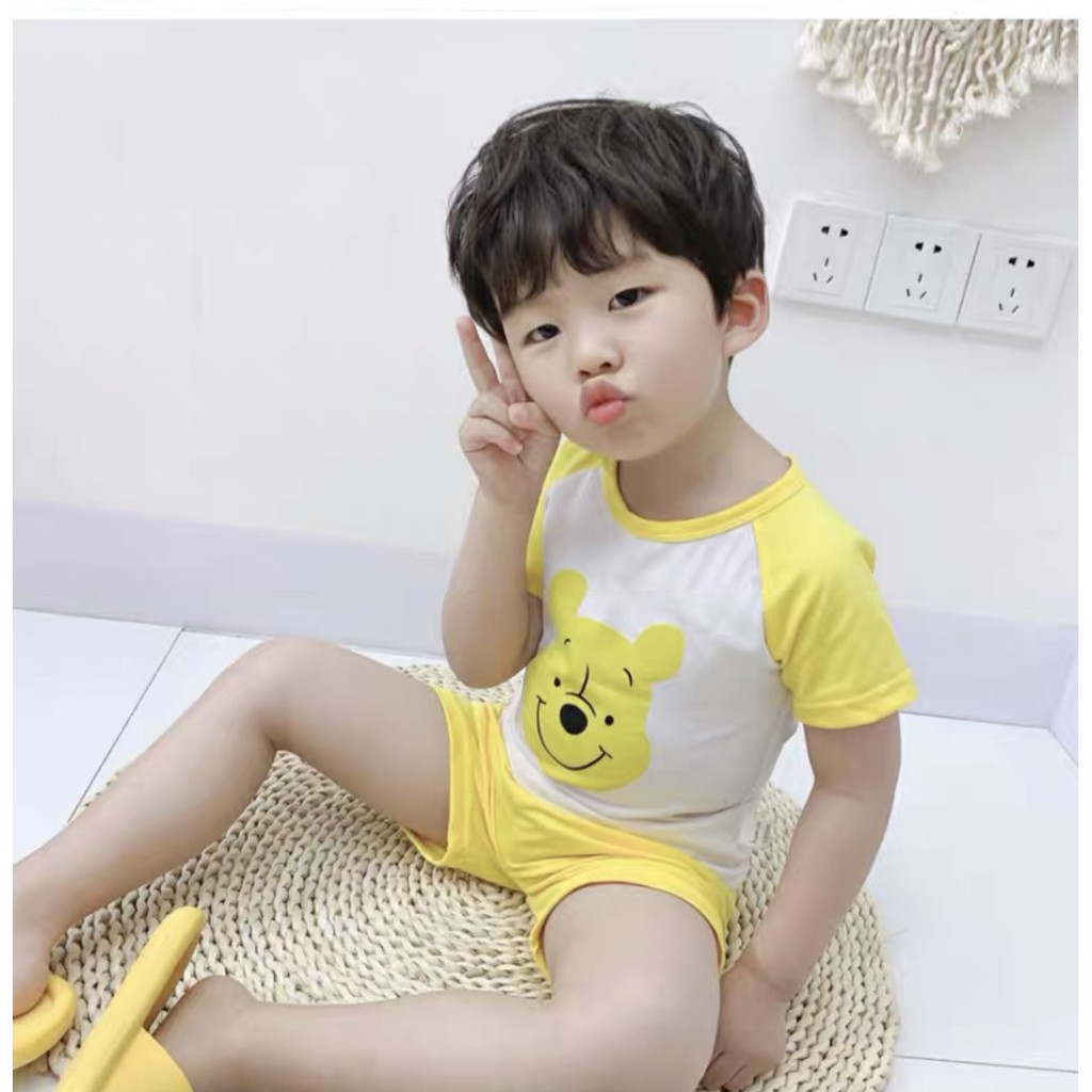 Bộ đồ mùa hè cho bé trai và gái 8-18kg