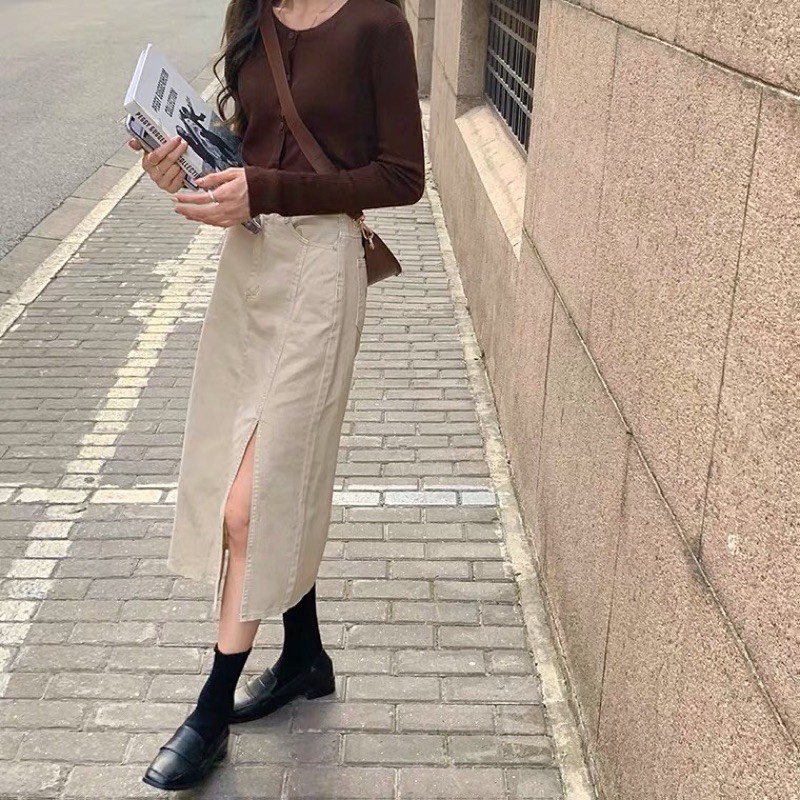 ÁO KHOÁC LEN TĂM CARDIGAN STYLE KOREAN | BigBuy360 - bigbuy360.vn