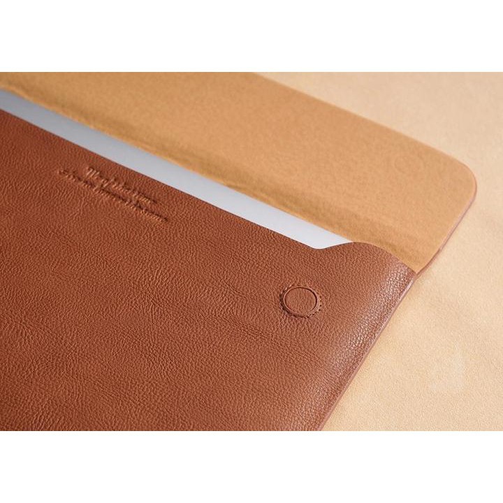 Bao Da Cao Cấp Cho Macbook Tommy Town - Nâu | WebRaoVat - webraovat.net.vn