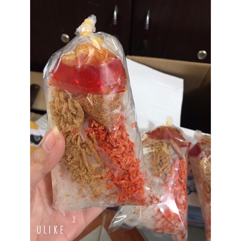 Bánh tráng trộn gói