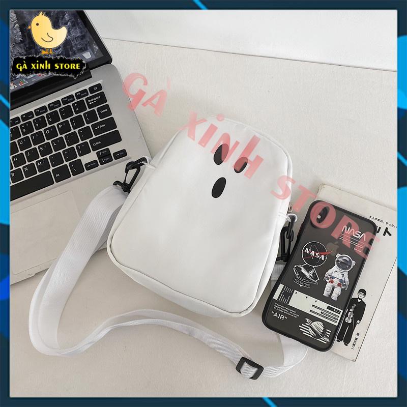 Túi đeo chéo nam nữ vải canvas cá tính đi chơi giá rẻ dễ thương GÀ XINH STORE