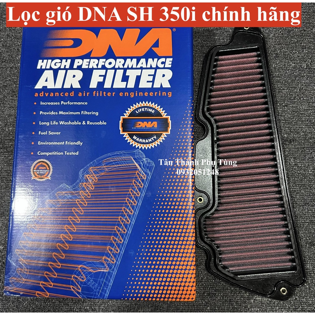 Lọc gió DNA SH350i chính hãng