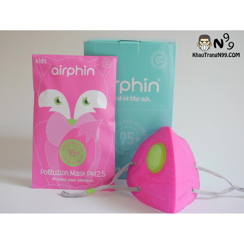 Khẩu trang Airphin- Pollution Fighter | BigBuy360 - bigbuy360.vn