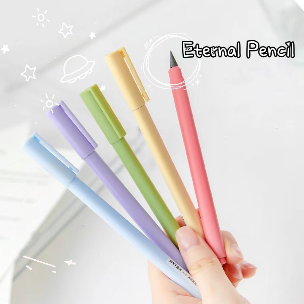 Bút Chì Hình Tam Giác Màu Macaron Không Giới Hạn