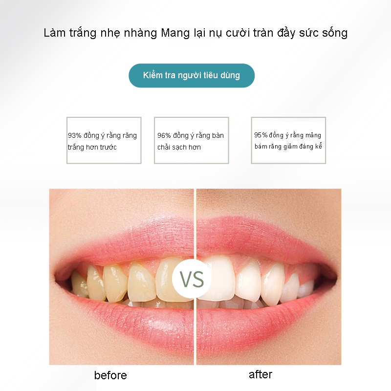 Kem đánh răng LIGHT MILD 100g làm sạch và trắng sáng da