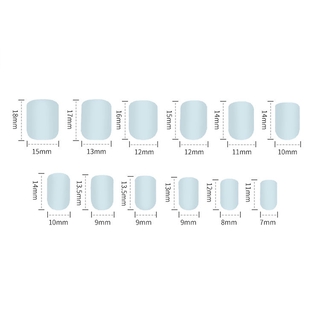 Set 24 Móng Tay Giả Chống Thấm Nước