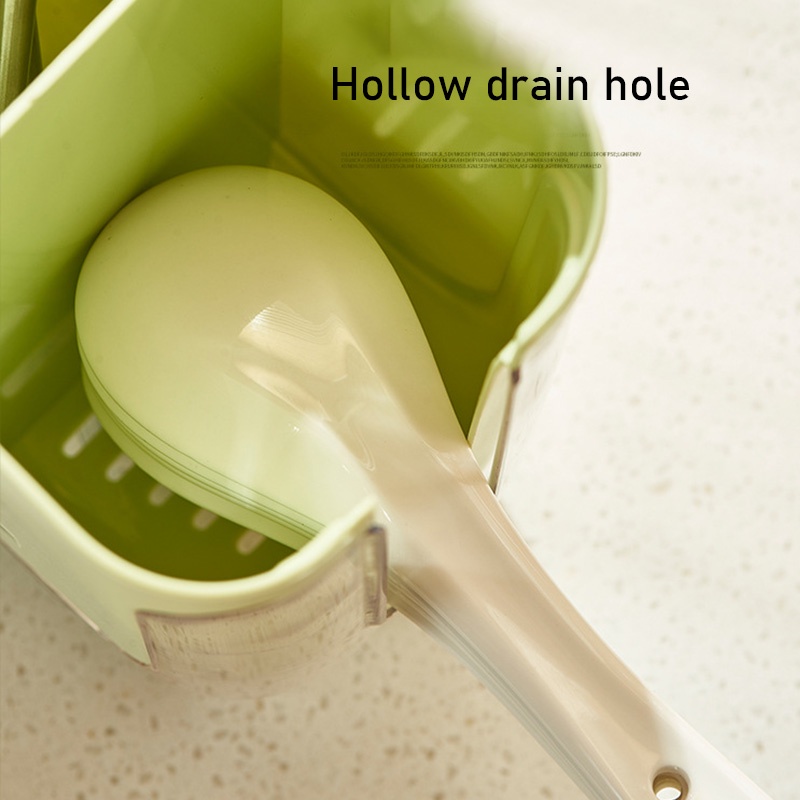 Hộp Đựng Đũa Muỗng Bằng Nhựa Tiện Dụng Cho Nhà Bếp