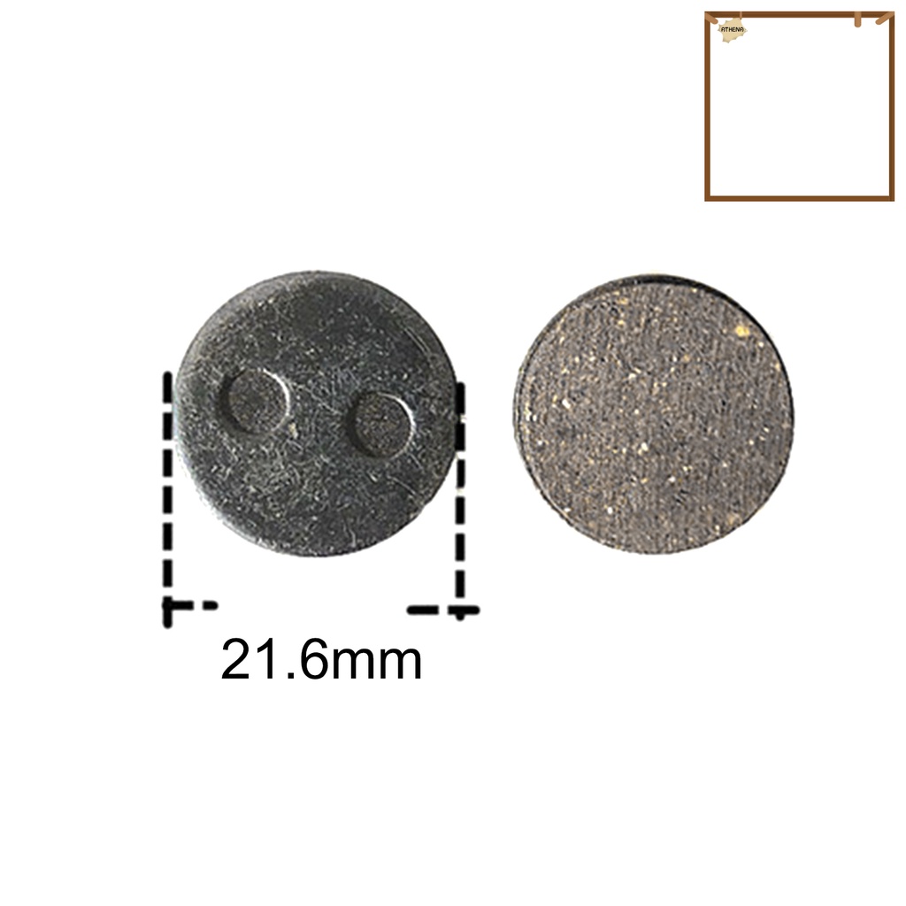 1 Cặp Má Phanh Xe Đạp MTB Không Gây Tiếng Ồn Có Thể Tháo Rời Tiện Dụng