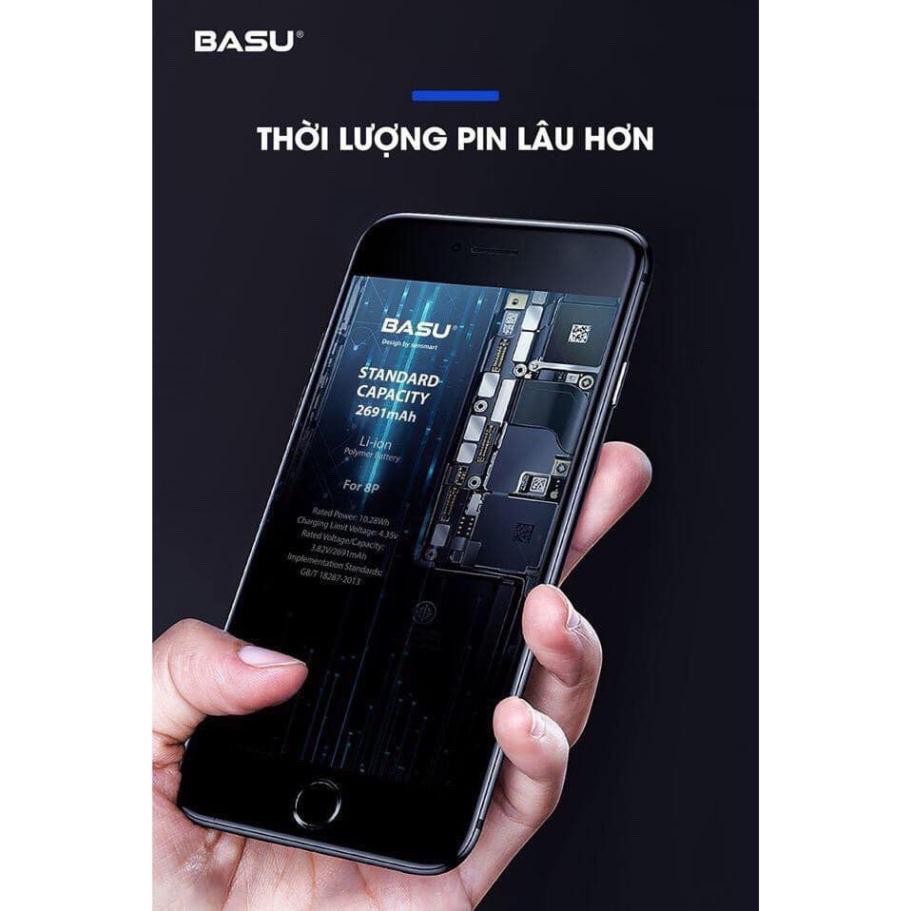 Pin iPhone Dung Lượng Chuẩn🍁 Pin BASU iPhone Chính Hãng Bảo Hiểm 10 Tỷ - Bảo hành 12 tháng