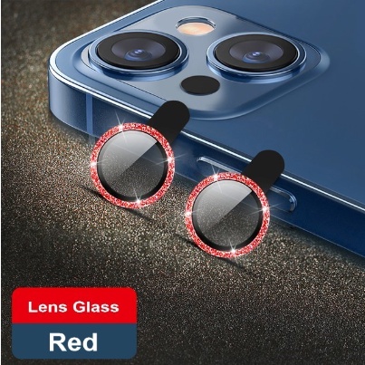 Kính Cường Lực Bảo Vệ Camera Sau Điện Thoại iPhone 11 12 13 Pro Max Mini Sang Trọng