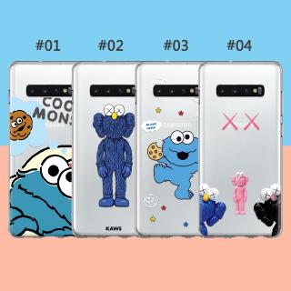 Pleasing Cookie Kaws Doll Pattern Silicone Case For Samsung Galaxy Note 8 10 Plus 9 5 4