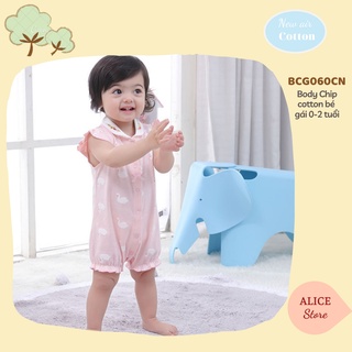 Bodysuit cho bé💖FREESHIP💖Hàng Quảng Châu Body chip cho bé gái từ 0-2 tuổi