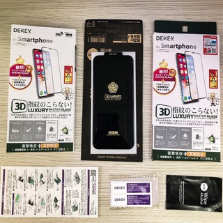 Miếng dán cường lực DEKEY 3D iPhone (iPhone 6 / 7 / 8 / X / XR / XS / 11 / 11 Pro / 12 / 12 mini / 12 Pro)
