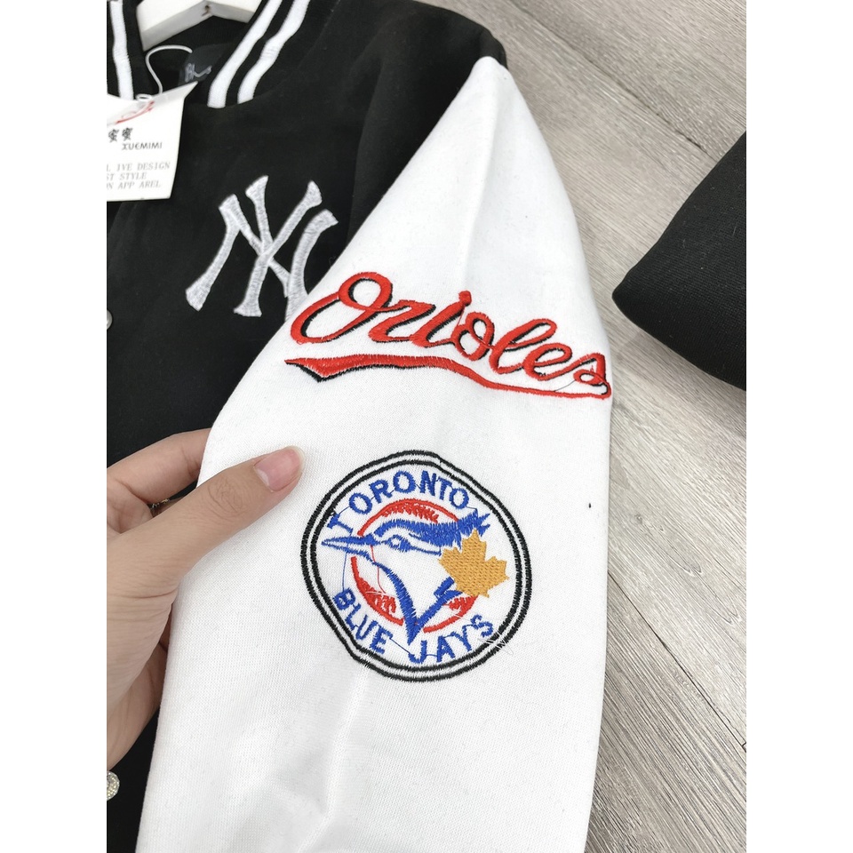 Áo khoác bomber NY thời trang chất nỉ dày dặn | BigBuy360 - bigbuy360.vn