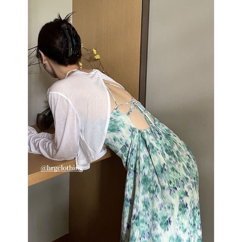 ÁO HAI DÂY KHOÉT LƯNG