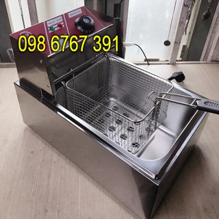 Nồi chiên điện, Nồi chiên nhúng dầu, Bếp chiên thực phẩm, chiên gà, khoai tây, ... điều chỉnh nhiệt độ