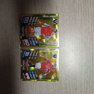 Thẻ huyền thoại vàng poca match attax 2012-2013