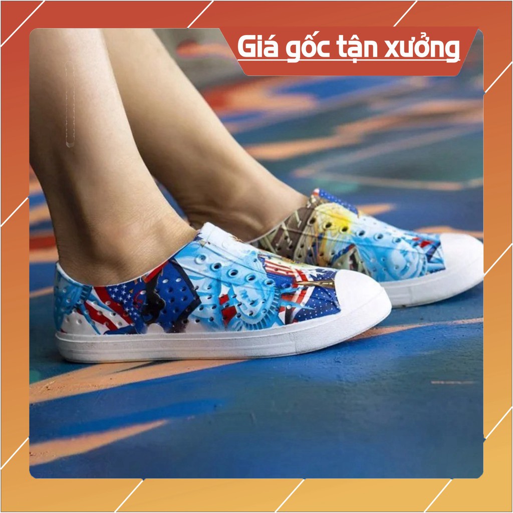 [HOT] GIÀY SỤC URBAN SIÊU NHẸ, THOÁNG, CHỐNG NƯỚC - HỌA TIẾT CỜ MỸ